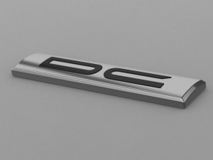 dc logo Modelo 3D