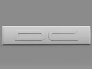 dc logo 3D Model