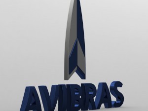 avibras logo Modelo 3D
