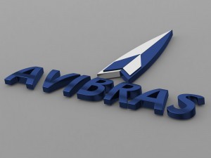 avibras logo Modelo 3D