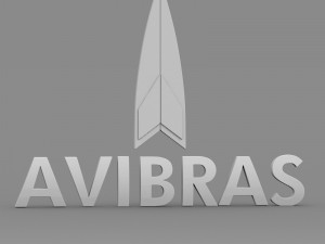 avibras logo Modelo 3D