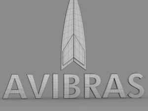 avibras logo 3D Model