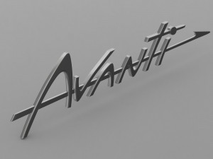 avanti logo 3D Model