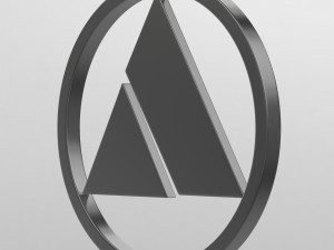 autobianchi logo 3Dモデル