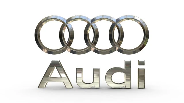 audi logo 3D Model .c4d .max .obj .3ds .fbx .stl .blend 