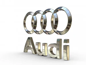 audi logo 3D Model