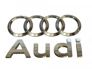 audi logo 3D Model