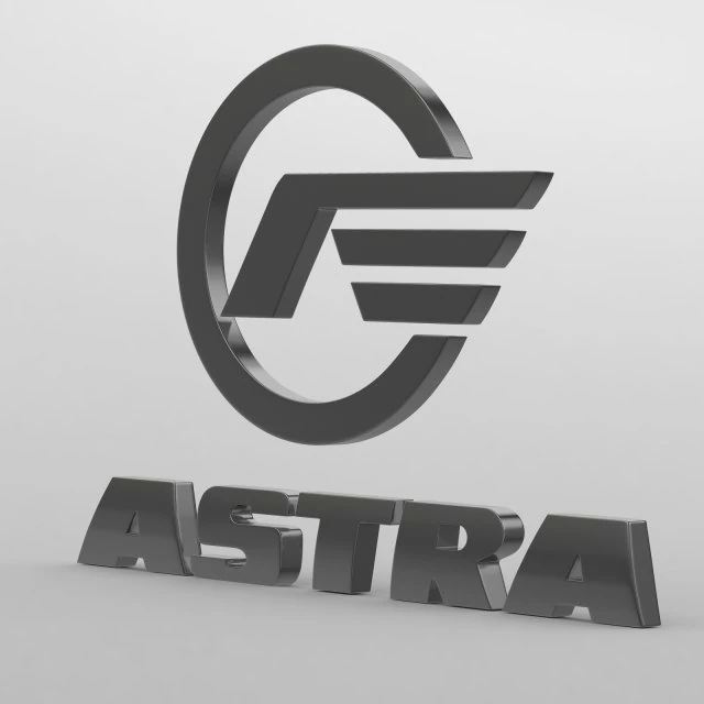astra logo 3D Model .c4d .max .obj .3ds .fbx .stl .blend 