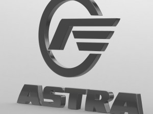astra logo 3D Model