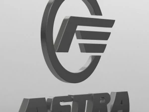astra logo 3D Model