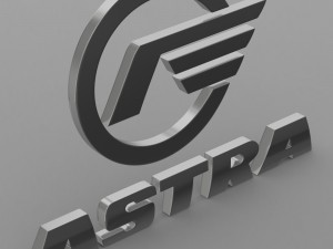 astra logo 3D Model