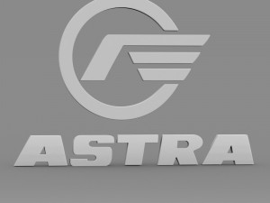 astra logo 3D Model