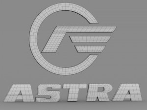 astra logo 3D Model