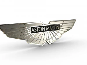 aston martin logo 3D Model