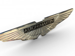 aston martin logo 3D Model