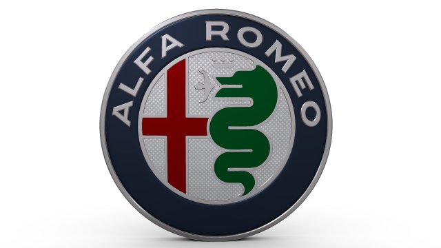 alfa romeo logo Modèle 3D .c4d .max .obj .3ds .fbx .stl .blend 