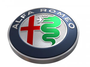 alfa romeo logo 3D Model