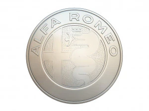 alfa romeo logo 3D Model