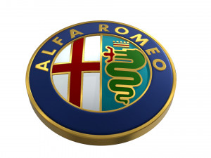 alfa romeo logo 3D Модель