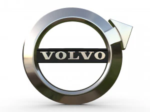 логотип вольво 2 3D Модель