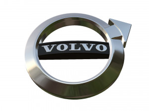 volvo logo 2 Model 3D