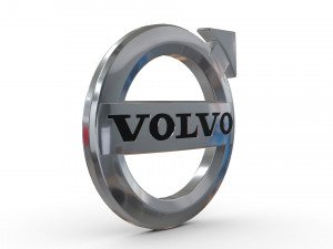 volvo logo 3 Modelo 3D