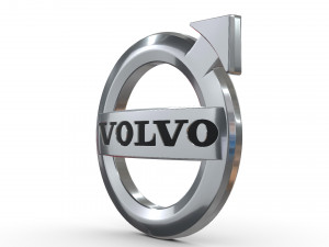 volvo logo 3 Modelo 3D
