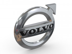 volvo logo 3 Modelo 3D