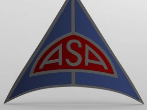 asa logo 3D Model