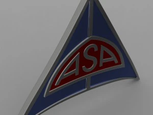 asa logo 3D Model