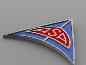 asa logo 3D Model