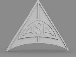 asa logo 3D Model