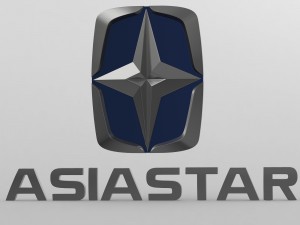 asiastar logo 3D Model