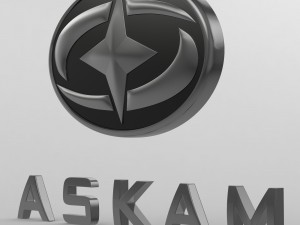 askam logo 3Dモデル