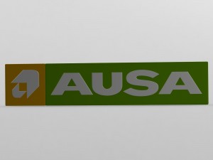 ausa logo 3D-Modell