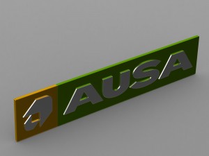 ausa logo 3D-Modell