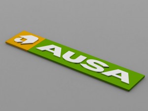 ausa logo 3D-Modell