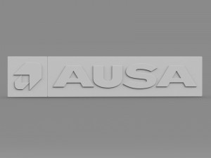 ausa logo 3D-Modell
