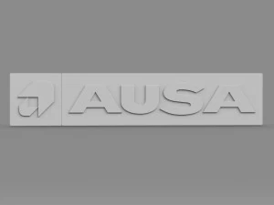 ausa logo 3D Model