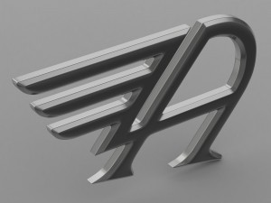 austin logo 3D Model