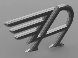 austin logo 3D Model
