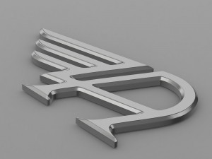 austin logo 3D Model