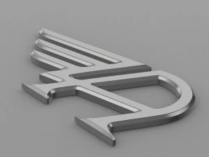 austin logo 3D Model
