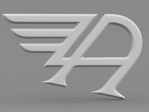 austin logo 3D Model