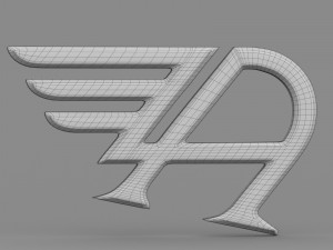 austin logo 3D Model
