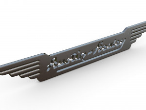 austin healey logo 3D 模型