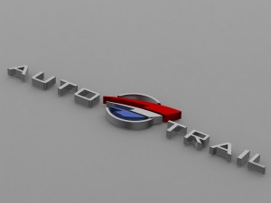 auto trail logo 3D Model