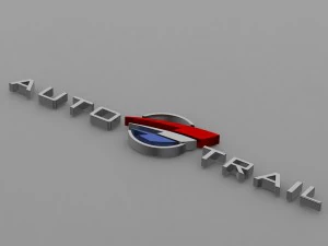 auto trail logo 3D Model