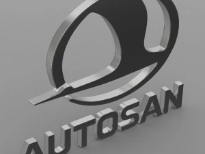 autosan logo 3D Model
