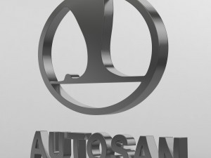 autosan logo Modello 3D